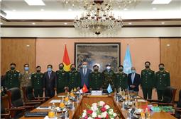 Đoàn Kiểm tra Liên hợp quốc đánh giá công tác triển khai của Đội Công binh Gìn giữ hòa bình